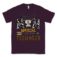 Plum proud mom official of an teenager Classic Tee - CowhideDigitalArt
