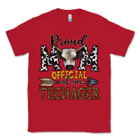 Red proud mom official of an teenager Classic Tee - CowhideDigitalArt