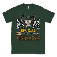 Sports Green proud mom official of an teenager Classic Tee - CowhideDigitalArt