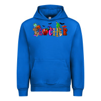 Cobalt Halloween Teacher Urban Hoodie - RanaPortraitStore