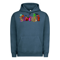 Pigment Midnight Navy Halloween Teacher Urban Hoodie - RanaPortraitStore