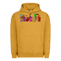 Pigment Peanut Butter Halloween Teacher Urban Hoodie - RanaPortraitStore