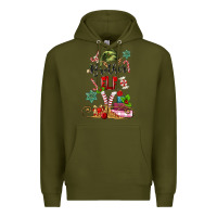 Army Green brother elf Premium Hoodie - MaliasSmallBusiness