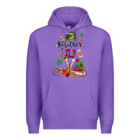 Purple brother elf Premium Hoodie - MaliasSmallBusiness