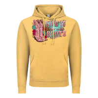 Vintage Mustard life is better in the boots Vintage Hoodie - texasbilliewilder