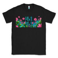 Black cactus and flowers mama libbey glass Classic Tee - HRA Design Shop