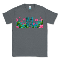 Charcoal Heather cactus and flowers mama libbey glass Classic Tee - HRA Design Shop