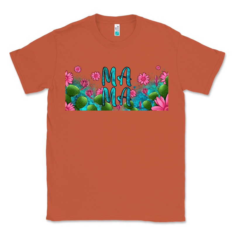 Cactus And Flowers Mama Libbey Glass Classic Tee by HRA Design Shop | Teevron