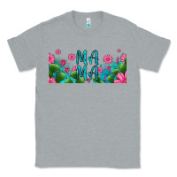 Heather Grey cactus and flowers mama libbey glass Classic Tee - HRA Design Shop