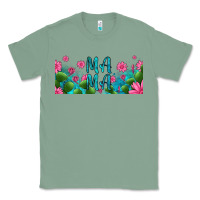 Sage cactus and flowers mama libbey glass Classic Tee - HRA Design Shop