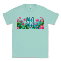 Seafoam cactus and flowers mama libbey glass Classic Tee - HRA Design Shop