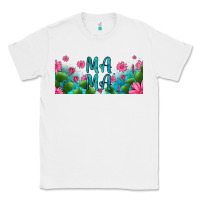 White cactus and flowers mama libbey glass Classic Tee - HRA Design Shop