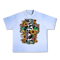 Grape Ice western cross Urban Heavy Tee - RanaPortraitStore
