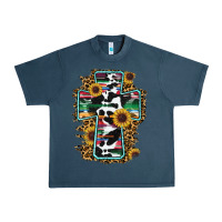 Midnight Navy western cross Urban Heavy Tee - RanaPortraitStore