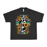 Pigment Black western cross Urban Heavy Tee - RanaPortraitStore