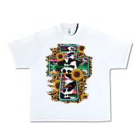 White western cross Urban Heavy Tee - RanaPortraitStore