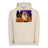 Pigment French Oak Halloween english bulldog Urban Hoodie - RanaPortraitStore