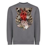 Storm Flower Skeleton Heavyweight Sweatshirt - RanaPortraitStore