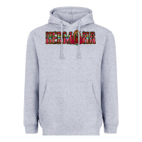 Heather Grey hermana floral aztec leopard Heavyweight Hoodie - Jasminsmagicworld