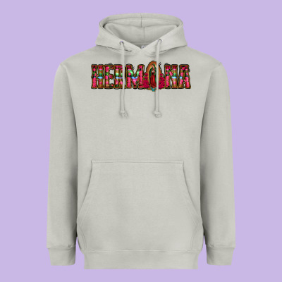 Hermana Floral Aztec Leopard Heavyweight Hoodie Designed By Jasminsmagicworld