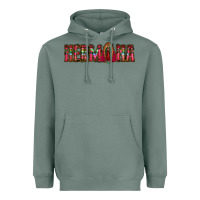 Sage hermana floral aztec leopard Heavyweight Hoodie - Jasminsmagicworld