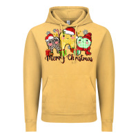 Vintage Mustard merry christmas tooth Vintage Hoodie - Zillion Design Studio