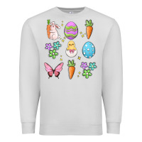 Dove Grey easter elementary Premium Sweatshirt - MaliasSmallBusiness