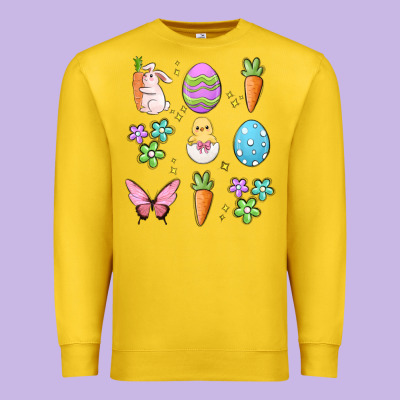 Easter Elementary Premium Sweatshirt Designed By Maliassmallbusiness