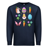 Navy easter elementary Premium Sweatshirt - MaliasSmallBusiness