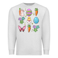 Oatmeal Heather easter elementary Premium Sweatshirt - MaliasSmallBusiness