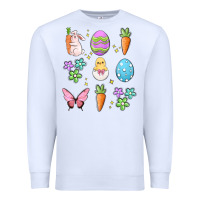 White easter elementary Premium Sweatshirt - MaliasSmallBusiness