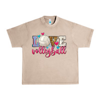 French Oak love volleyball Urban Heavy Tee - Zillion Design Studio