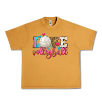 Peanut Butter love volleyball Urban Heavy Tee - Zillion Design Studio