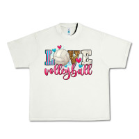 Pistachio love volleyball Urban Heavy Tee - Zillion Design Studio