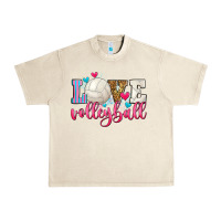 Sandshell love volleyball Urban Heavy Tee - Zillion Design Studio