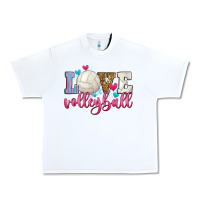 White love volleyball Urban Heavy Tee - Zillion Design Studio