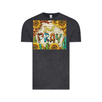 Vintage Black just pray Vintage Tee - BarkalooDesign