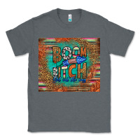 Charcoal Heather boom bitch get out the way Classic Tee - HRA Design Shop