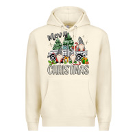 Sandshell merry christmas gnomes truck Premium Hoodie - MaliasSmallBusiness