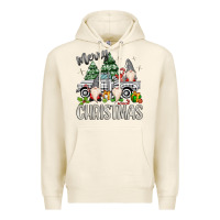 Tofu merry christmas gnomes truck Premium Hoodie - MaliasSmallBusiness