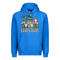 True Royal merry christmas gnomes truck Premium Hoodie - MaliasSmallBusiness