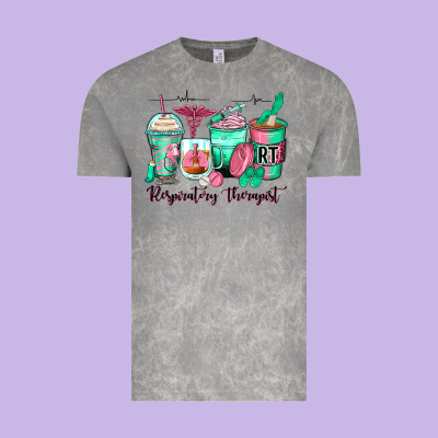 Respiratory Therapist Coffee Cups Vintage Tee Designed By Zillion Design Studio