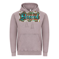 Vintage Zinc Blessed With Daisy And Leopard Vintage Hoodie - RanaPortraitStore