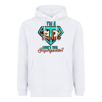 White i'm a teacher what's your superpower cowhide Heavyweight Hoodie - Jasminsmagicworld