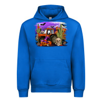 Cobalt Halloween tractor Urban Hoodie - RanaPortraitStore
