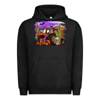 Pigment Black Halloween tractor Urban Hoodie - RanaPortraitStore