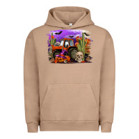 Pigment Burro Halloween tractor Urban Hoodie - RanaPortraitStore