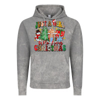 Just A Girl Who Loves Christmas Vintage Hoodie | Teevron