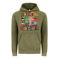 Vintage Olive just a girl who loves christmas Vintage Hoodie - Zillion Design Studio