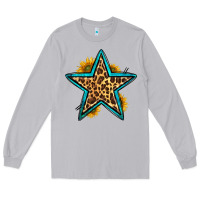 Moon Dust western leopard star Long Sleeve Tee - HRA Design Shop